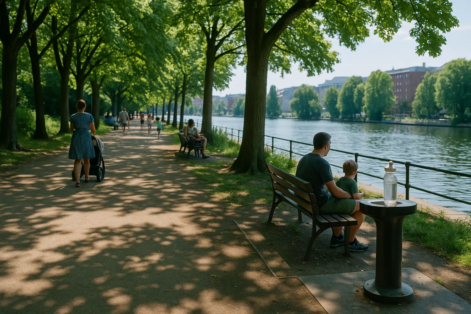 Heiß – Schatten & Wasser