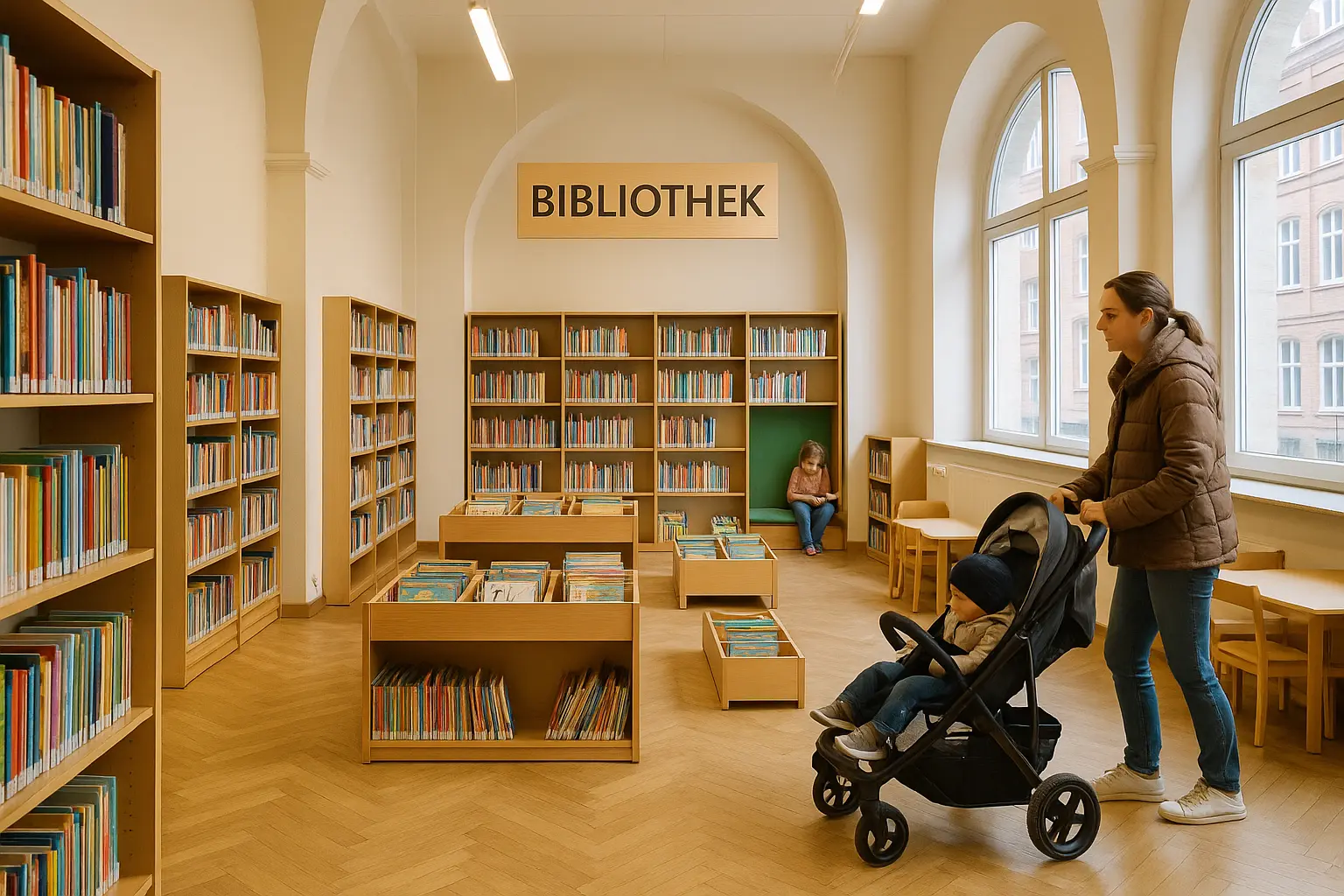 Stadtbibliothek Mitte – Bibliothek am Luisenbad