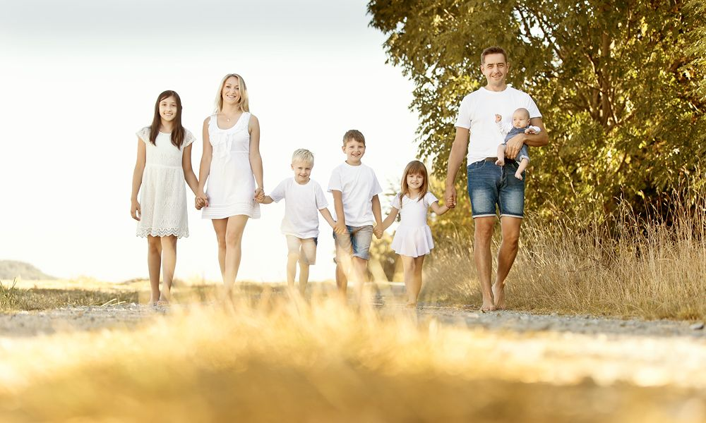 Familie in der Stadt – Platzhalter