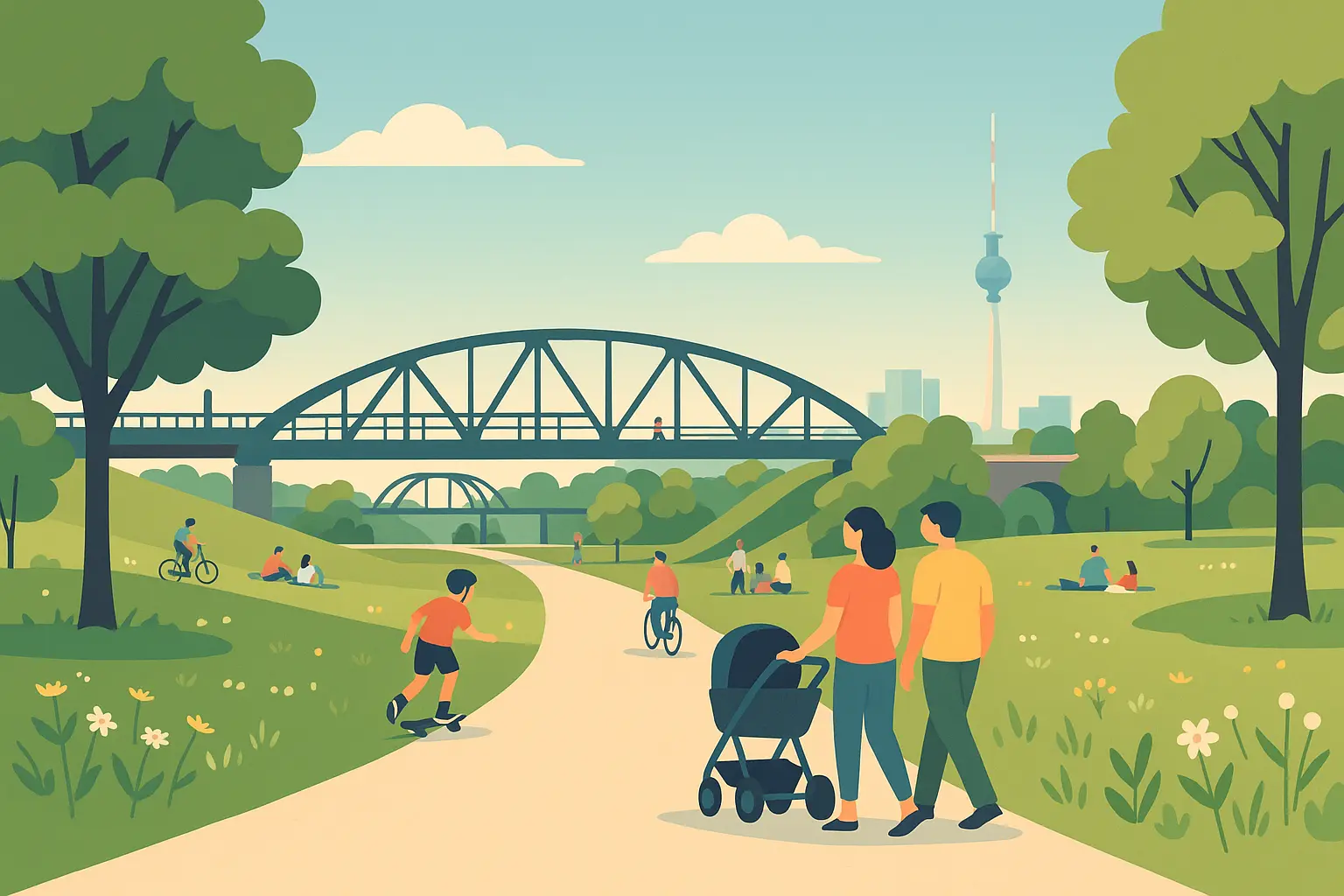 Park am Gleisdreieck – Platzhalter