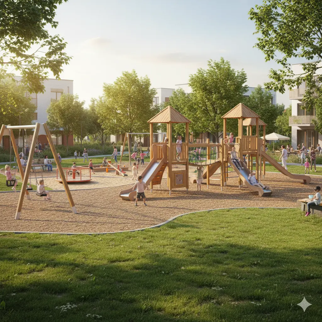 Spielplatz-Rallye im Park am Gleisdreieck